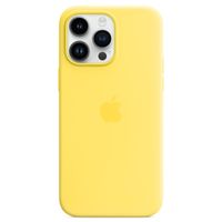 Apple Cover Posteriore in Silicone con MagSafe Apple iPhone 14 Pro Max - Canary Yellow