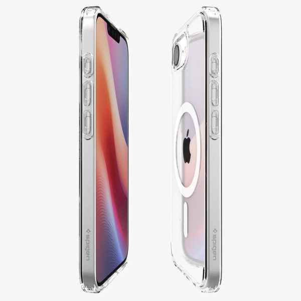 Spigen Cover Posteriore Ultra Ibrida con MagSafe Apple iPhone 17e / 16e - Clear / White