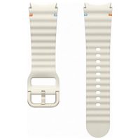Samsung Cinturino Sport originale Samsung Galaxy Watch 4 / 5 / 6 / 7 / FE (20 mm) - Taglia S/M - Cream