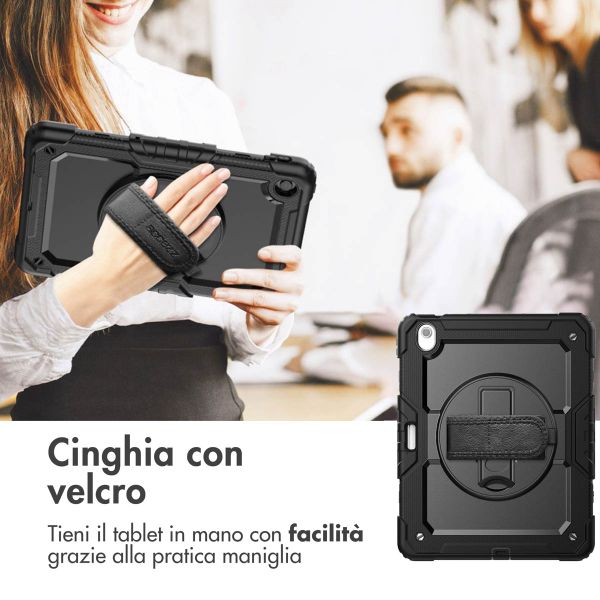 Accezz Cover Posteriore Resistente con tracolla Apple iPad Air 13 pollici (2026) M4 / (2025) M3 / (2024) M2 - Nero