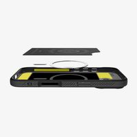 Spigen Cover Rugged Armor con MagSafe Apple iPhone 17 - Matte Black