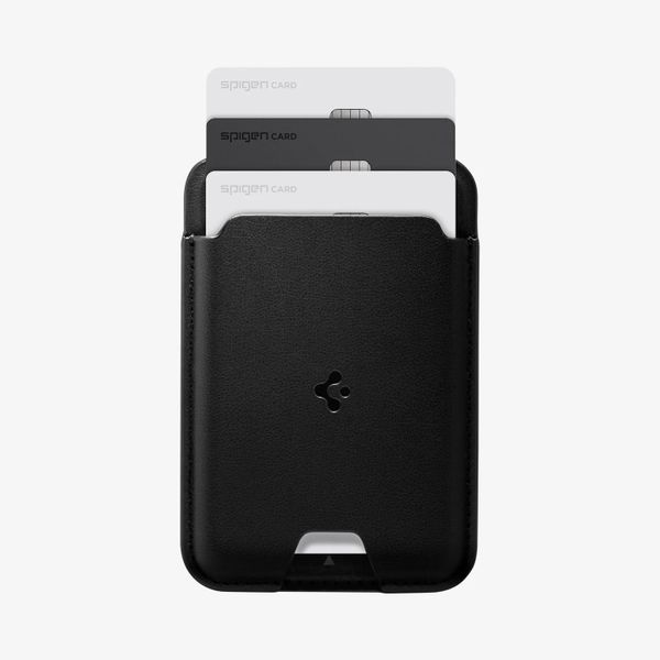 Spigen Portacarte con MagSafe Valentinus per Apple iPhone - 3 carte - Black