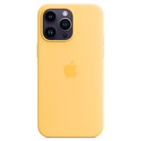 Apple Cover Posteriore in Silicone con MagSafe Apple iPhone 14 Pro Max - Sunglow