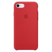 Apple Cover in Silicone Apple iPhone SE (2022 / 2020) / 8 / 7 - Red