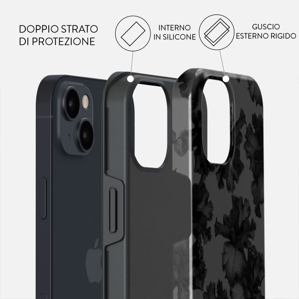 Burga Cover Posteriore Resistente con MagSafe Apple iPhone 15 - Nocturnal