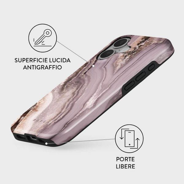 Burga Cover Posteriore Resistente Apple iPhone 16 - Golden Taupe
