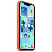 Apple Cover Posteriore in Silicone con MagSafe Apple iPhone 13 - Nectarine