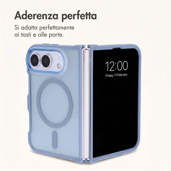 imoshion Cover posteriore Color Guard con MagSafe Apple iPhone Duo - Azzurro