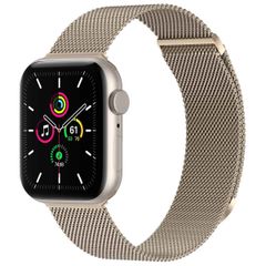 imoshion Cinturino milanese magnetico Apple Watch | 44/45/46/49 mm - Taglia M - Champagne Gold