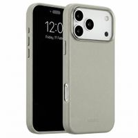 Accezz Cover in Pelle con MagSafe Apple iPhone 18 Pro / 17 Pro - Light Grey