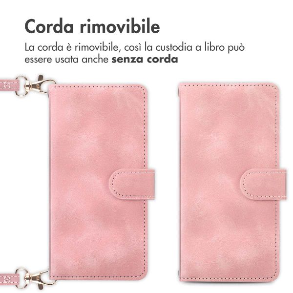 imoshion Cover a libro con Cordino Samsung Galaxy A56 - Rosa