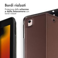 Accezz Cover Tablet Classica Apple iPad 6 (2018) 9.7 pollici / iPad 5 (2017) 9.7 pollici / Air 2 (2014)/Air 1 (2013) - Marrone