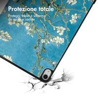 imoshion Cover Trifold Design Apple iPad Air 13 pollici (2026) M4 / (2025) M3 / (2024) M2 - Green Plant