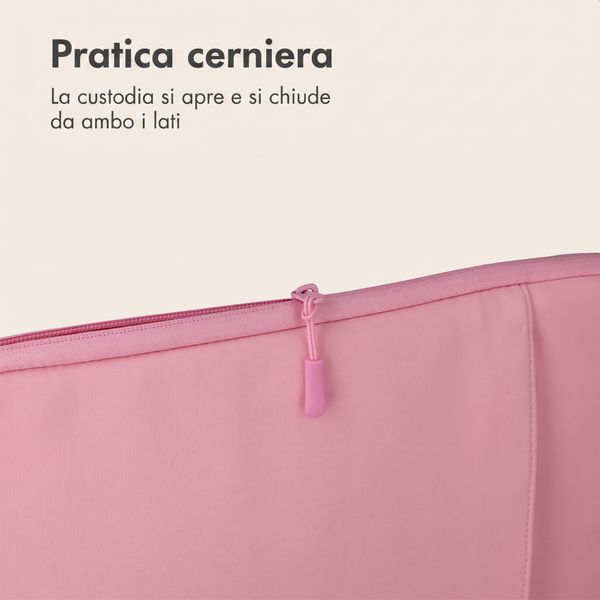 imoshion Custodia per laptop con tasca 13 pollici - Candy Pink