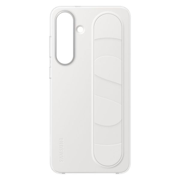 Samsung Cover Originale con Supporto a Impugnatura Samsung Galaxy S25 FE - Bianco
