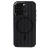 Accezz Cover Lite con MagSafe | Fluted | Apple iPhone 15 Pro - Nero