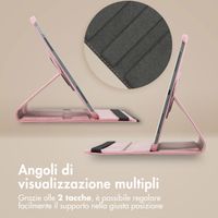 imoshion Cover Girevole a 360° Samsung Galaxy Tab S10 Plus / Tab S9 FE Plus / Tab S9 Plus - Rosa