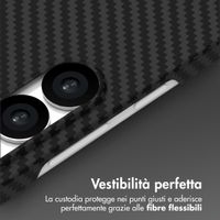 Accezz Cover MagSafe Kevlar® Samsung Galaxy S25 Plus - Nero