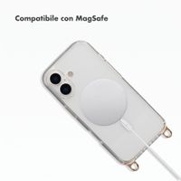 Selencia Cover posteriore Rivièra MagSafe con gancini rimovibili Apple iPhone 17 - Trasparente