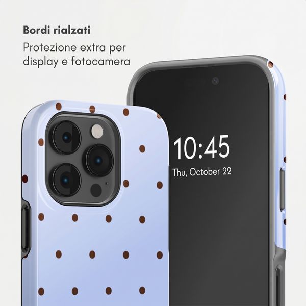 Selencia Cover Posteriore Vivid Apple iPhone 14 Pro - Happy Dots Digital Sky