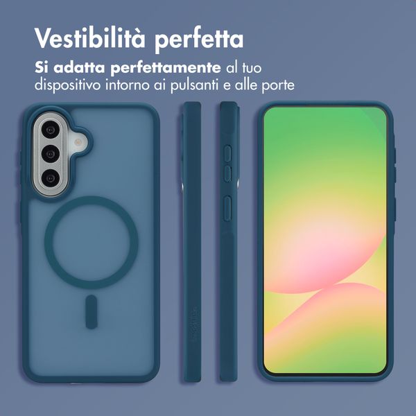 imoshion Cover posteriore Color Guard con MagSafe Samsung Galaxy A57 (5G) - Blu scuro