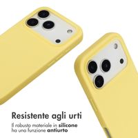imoshion Cover in Silicone con Cordino Apple iPhone 17 Pro - Giallo