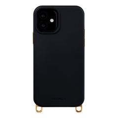 Selencia Cover posteriore Rivièra con MagSafe con ganci rimovibili iPhone 12 / 12 Pro - Velvet Black