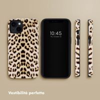 Selencia Cover posteriore Vivid con MagSafe Apple iPhone 14 - Wild Leo