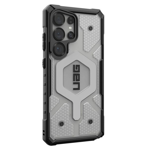 UAG Cover Posteriore Pathfinder con MagSafe Samsung Galaxy S25 Ultra - Ice / Silver