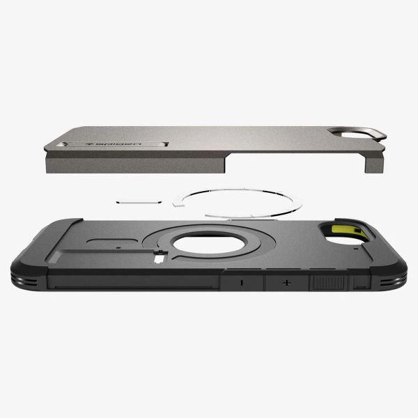 Spigen Cover Posteriore Corazzata Tough con MagSafe Apple iPhone 17e / 16e - Gunmetal