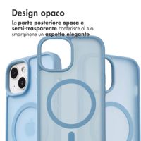 imoshion Cover posteriore Color Guard con MagSafe Apple iPhone 14 / 13 - Azzurro
