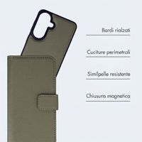 imoshion Cover a libro di lusso 2-in-1 rimovibile Samsung Galaxy A57 (5G) - Verde