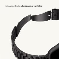 imoshion Cinturino in acciaio Apple Watch | 44/45/46/49 mm - Nero