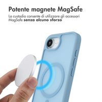 imoshion Cover posteriore Color Guard con MagSafe Apple iPhone 17e / 16e - Azzurro