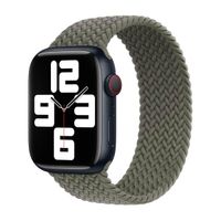 Apple Cinturino Solo intrecciato Apple Watch | 38/40/41/42 mm - Taglia 6 - Olive