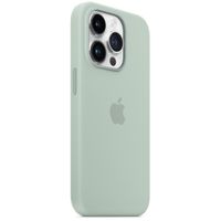 Apple Cover Posteriore in Silicone con MagSafe Apple iPhone 14 Pro - Succulent