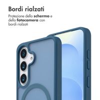 imoshion Cover posteriore Color Guard con MagSafe Samsung Galaxy S25 - Blu scuro