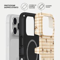 Burga Cover Posteriore Resistente con MagSafe Apple iPhone 17 Pro - Honeycomb
