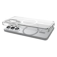 Spigen Cover Posteriore Ultra Ibrida con MagSafe Samsung Galaxy S26 Ultra - Clear / White