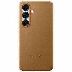 Samsung Cover originale KindSuit in pelle vegana Samsung Galaxy S25 - Oro