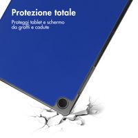 imoshion Cover a libro Trifold Samsung Galaxy Tab A9 Plus - Cobalt Blue