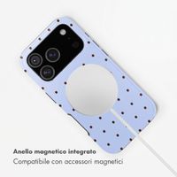 Selencia Cover posteriore Vivid con MagSafe Apple iPhone 17 Pro - Happy Dots Digital Sky