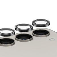 PanzerGlass Pellicole protettive fotocamera Hoops Optic Rings Samsung Galaxy S24 - Nero