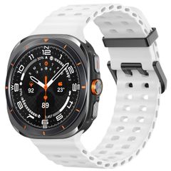 imoshion Cinturino Ocean in silicone Samsung Galaxy Watch Ultra (2024/2025) - Bianco