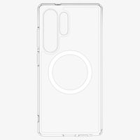 Spigen Cover Posteriore Ultra Ibrida con MagSafe Samsung Galaxy S25 Ultra - Trasparente