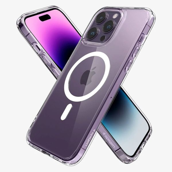 Spigen Cover Posteriore Ultra Ibrida con MagSafe Apple iPhone 14 Pro Max - White
