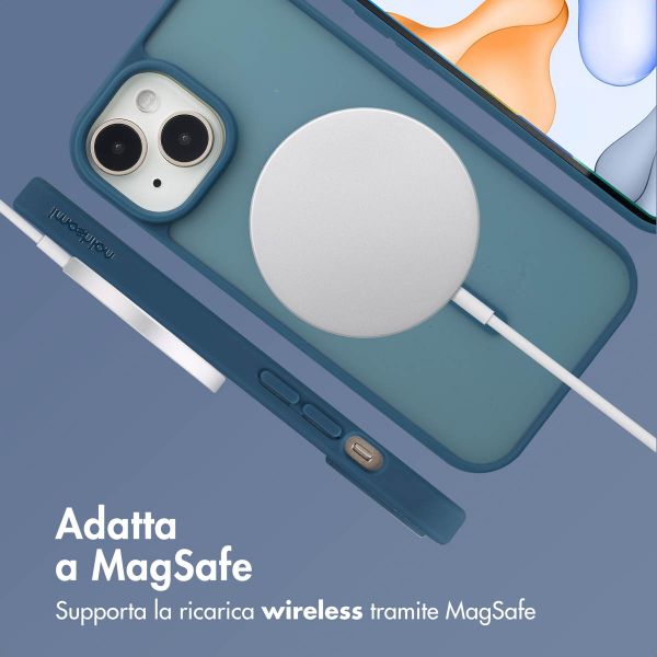 imoshion Cover posteriore Color Guard con MagSafe Apple iPhone 15 - Blu scuro