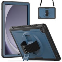 Accezz Cover Posteriore Resistente con tracolla Samsung Galaxy Tab A9 Plus - Blu