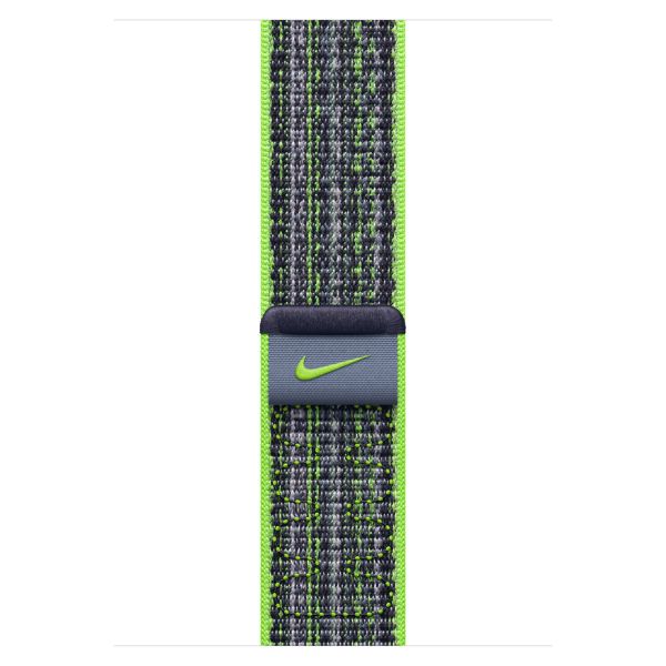 Apple Cinturino Nike Sport Loop Apple Watch | 44/45/46/49 mm - Bright Green & Blue