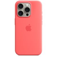 Apple Cover Posteriore in Silicone con MagSafe Apple iPhone 15 Pro - Guava